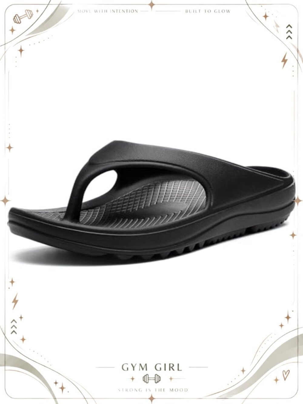 Orthopedic Sandals with Arch Support Recovery Flip Flops EVA